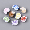 Opaque Acrylic Beads SACR-T017-84M-2
