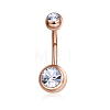 Brass Piercing Jewelry AJEW-EE0006-80RG-7