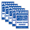 Waterproof PVC Warning Sign Stickers DIY-WH0237-007-1