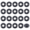 20Pcs Natural Black Onyx(Dyed & Heated) European Beads FIND-ME0003-87C-1