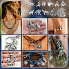 112Pcs Tibetan Style Alloy Pendants FIND-PH0062-11-5