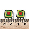 Baking Paint Glass Enamel Beads LAMP-S079-14G-4