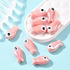 Handmade Porcelain Beads PORC-WH0019-02B-2