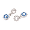 Alloy Enamel European Dangle Charms FIND-Q121-05P-2