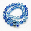 Watermelon Stone Glass Beads Strands G-G152-10mm-M-4