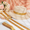 WADORN 1Roll Ethnic Style Embroidery Polyester Ribbons OCOR-WR0001-33B-4