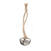 Iron Bell Pendant Decoration HJEW-JM02250-03-1