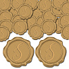 Adhesive Wax Seal Stickers DIY-CP0009-12H-1