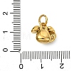 304 Stainless Steel Rhinestone Pendants STAS-A145-04L-G-3