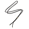 2.5MM Adjustable Braided Nylon Cords Necklace Making FB-CBAA152-02G-37-1