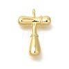 Rack Plating Brass Pendants KK-I722-08G-T-1