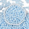 Opaque Colours Luster Glass Seed Beads SEED-P008-01C-09-3