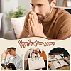 25Pcs Wood Cross & Round Beads Finger Rings RJEW-NB0001-09C-5