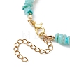 Natural Shell Beaded Bracelets for Women BJEW-JB13451-4