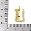 Brass Micro Pave Cubic Zirconia Pendants KK-P290-01G-4