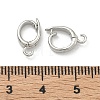 Brass Twister Clasps KK-D229-21P-3