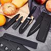 13Pcs 7 Style Plastic Kitchen Knife Protective Cover AJEW-CA0002-70-4