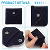 Square Velvet Jewelry Pouches ABAG-WH0012-05B-4