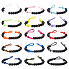15Pcs Acrylic Pace Counter Beads for Land Navigation HJEW-DR00085-1