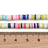 Handmade Polymer Clay Beads Strands PY-CBA18ED-02D-4