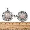 Natural Rose Quartz Pendants G-Q158-03A-3