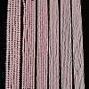 Transparent Glass Beads Strands X-EGLA-A044-T6mm-MD22-6