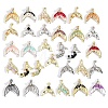 Alloy Enamel Pendants RB-CBAE3B4-01-1