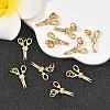 SHEGRACE Brass Micro Pave Clear Cubic Zirconia Pendants XGRQ2C859-403G-4