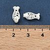 925 Sterling Silver Hollow Beads STER-A050-08S-3