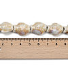 Handmade Porcelain Beads Strands PORC-P030-01A-12-3