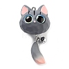 Opaque Resin Kitten Bell Big Pendants LS-RESI-A032-01P-01-1