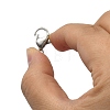Tarnish Resistant 304 Stainless Steel Lobster Claw Clasps X-STAS-G035-G-4