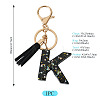 1Pc Resin Letter Keychains KEYC-TADJ0001-09K-3