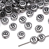 50Pcs Silver Plating Acrylic Beads PW-WG2E8AD-25-1