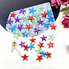 Star with Letter and Number Pendant Silicone Molds SIMO-PW0001-216-1
