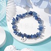 Natural Kyanite Stretch Bracelets BJEW-JB11147-07-2