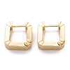 Brass Huggie Hoop Earrings EJEW-F264-16-2