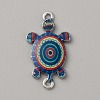Alloy Enamel Connector Charms LS-ENAM-WH0061-47C-1