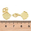 Brass Pendant Cabochon Settings KK-CBA6A75-40G-3