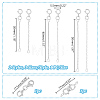 925 Sterling Silver Ends with Chain FIND-GA00001-2