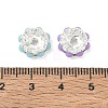 Flower Brass Spacer Beads PL-CBA18B7-02B-3