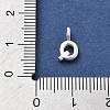925 Sterling Silver with Cubic Zirconia Charms STER-Q004-01Q-S-3