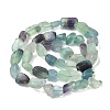 Natural Fluorite Beads Strands G-G018-62D-4