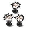 Natural & Synthetic Gemstone Chips Tree of Life Decorations DJEW-Z007-02-2