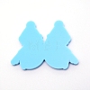 Teardrop with Fairy Silicone Statue Pendant Molds DIY-WH0175-57-2