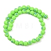 Handmade Polymer Clay Beads Strands PY-CBAEC33-02O-2