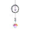 Metal Christmas Style Suncatchers PW-WG53303-02-1