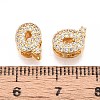 Brass Micro Pave Clear Cubic Zirconia Beads KK-T071-17G-Q-3