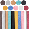 10Pcs 10 Colors PU Leather Fabric FIND-CL0001-82A-1