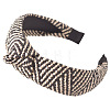 Straw Knotted Hair Bands BOHO-PW0001-071A-01-1
